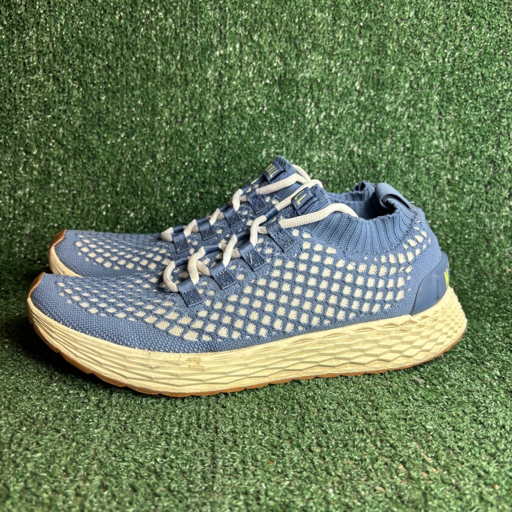 NOBULL Mesh Runner Breathable Knit Athletic Training Shoes Blue White Mens Sz 10 - Picture 3 of 9